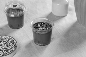 Belgian chocolate pudding tub