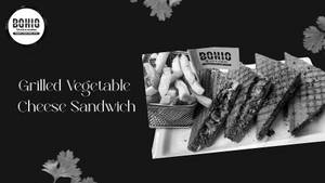 Grilled Vegetable & Cheese Sandwich