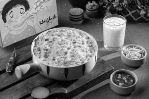 Simple Vegetable Khichdi + Buttermilk [300ml]