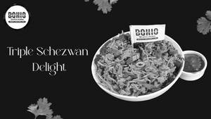Triple Schezwan Delight (veg)