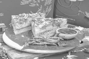 Sandwich Dhokla Plate [2 Pcs]