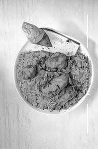 Chicken schezwan rice