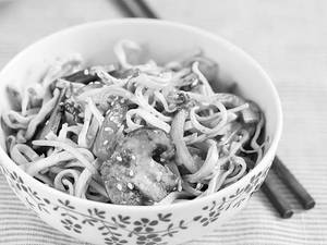 Mushroom chowmein