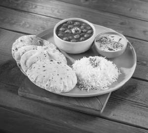 Punjabi Chole Everyday Thali