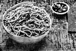 Chicken schezwan noodles
