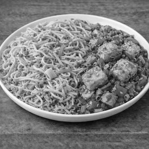 Veg Chowmein + Paneer Chilly