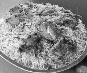 Chicken hyderabadi biryani