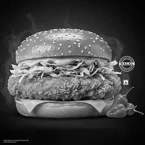 Atomic Spicy Chicken Burger
