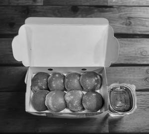Honey Butter Mini Pancakes(8 Pieces)