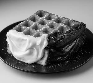 Night Red Day Belgian Waffle