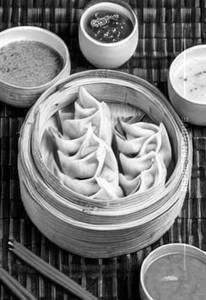 Chicken Cheese Momos Steamed