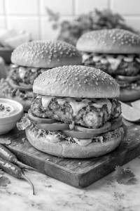Chettinad Paneer Burger