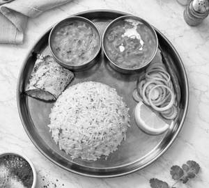 Rice Thali