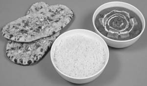 Paneer Tikka Masala(500ml) With Garlic Naan (2pcs) Steam Rice(500g)