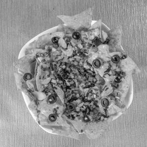 Nachos with dip
