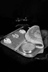 TDC Ghee Pudi Masala Dosa