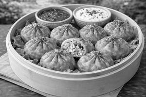 Fried Paneer & Cheese Momo (8 Pcs)