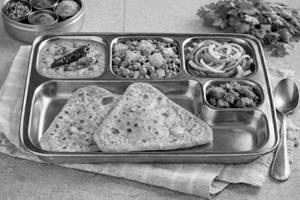 Dal Aloo Matar Signature Paratha Thali