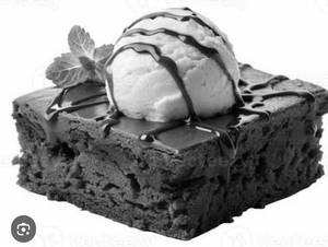 Brownie With Ice Cream