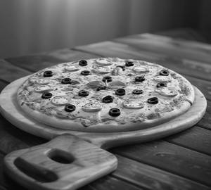 Jalapeno Olive Pizza 7"