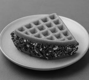Oreo white chocolate waffle