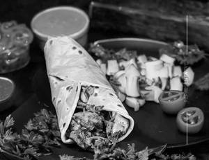 Chicken  Spicy Shawarma Roll