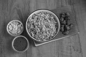 Plain Biryani With Gobi 65