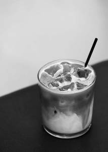 Brown chino iced coffee