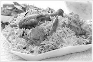 Special Fried Chicken Briyani
