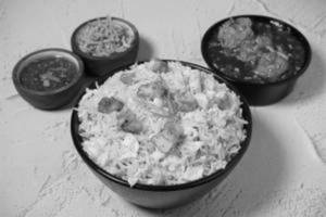 Chicken Manchurian Rice (Served with Gravy)