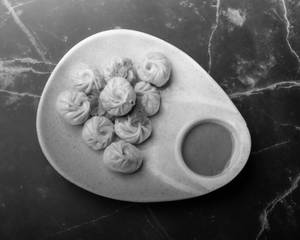 Chicken Cheese Momos (5 Nos)