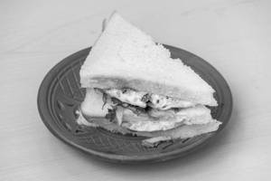 Butter toast sandwich