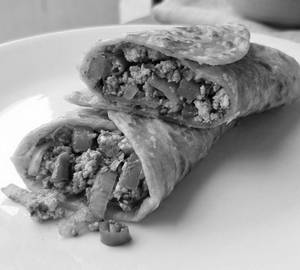 Paneer Bhurji Roll