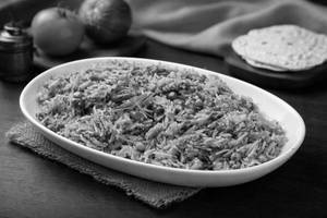Tawa Pulao With Boondi Raita