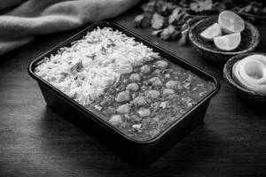 Chole Masala Rice Bowl Home Style