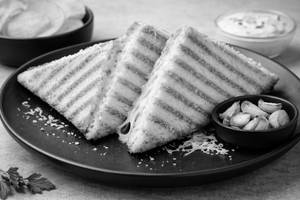 Garlic Cheese Grilled Sandwich
