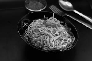 Schezwan Veg Fried Noodles
