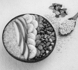 Fruit And Nut Oatmeal Bowl