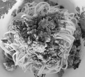 Keema thukpa dry