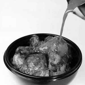 Spicy Red Gravy Infused Chicken