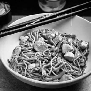 Chicken Kung Pao Noodles