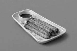 Churros With Hazzlenut Dip