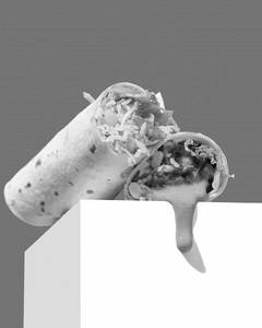 Peri Peri Aloo Tikki Burrito