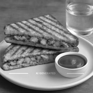 Aloo Masala Grilled Sandwich