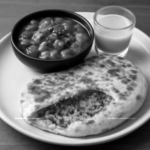 Stuffed Chole Kulcha