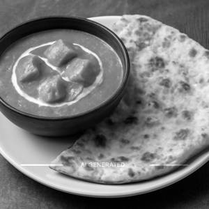 Paneer Butter Masala With 2 Butter Naan