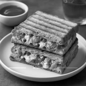 Grilled Veg Cheese Sandwich
