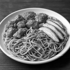 Triple Chicken Noodles