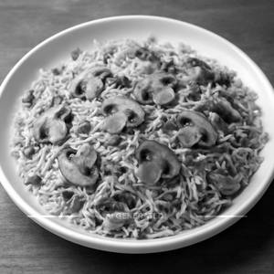 Mushroom Basmati Fried Rice