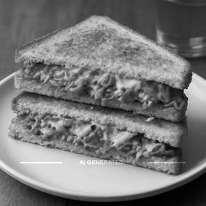 Chicken Cheese Schezwan Sandwich